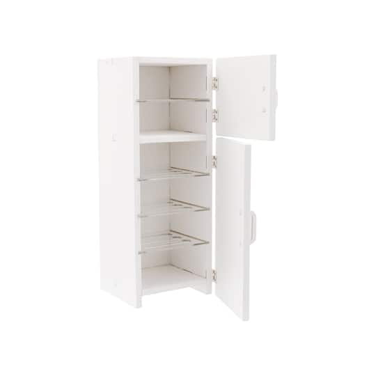 Miniature White Wood Refrigerator by Make Market®